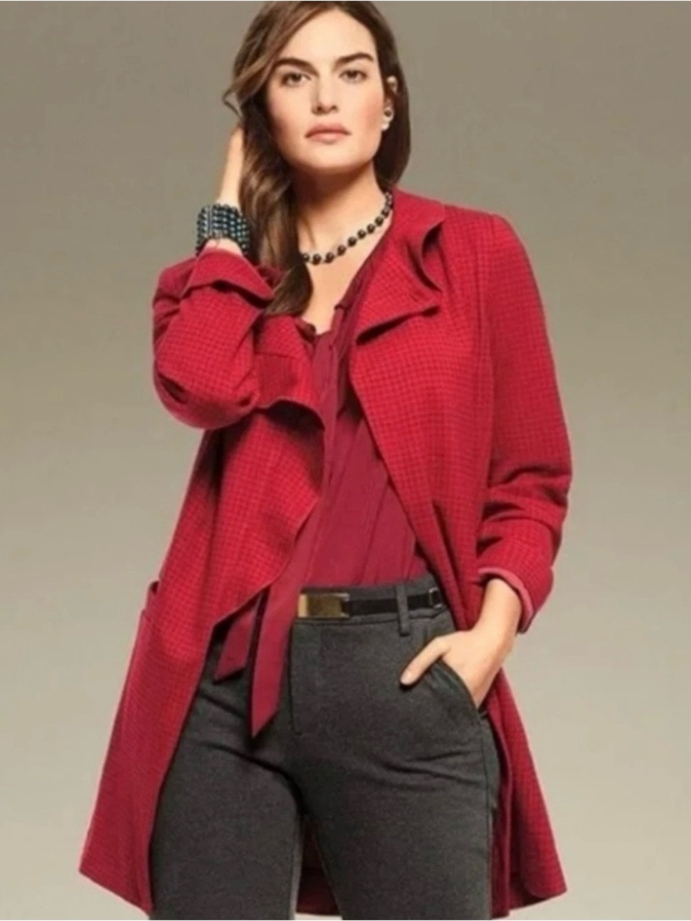 Cabi Celebration Jacket Houndstooth S
